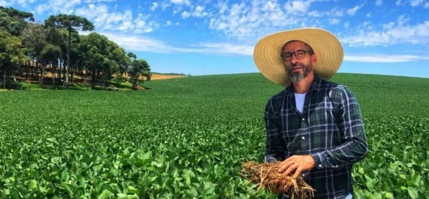 Rodrigo Alessio no 1º Simpósio Paranaense de Agricultura Sustentável e Uso de Bioinsumos