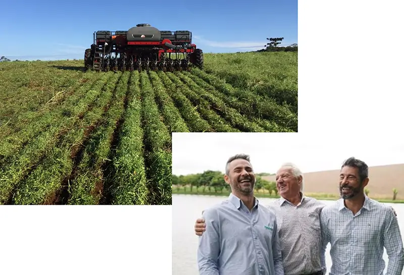 Foto: Aplicação dos princípios de Agricultura Regenerativa, 2021.